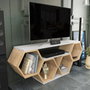 Hanah Home Soporte para TV Blanco y Sonomo